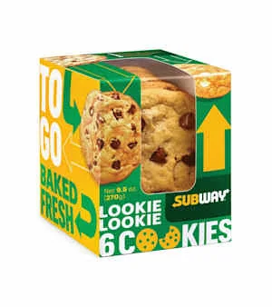 6 Pack Cookie Box product reference photo